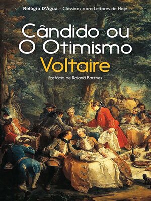 cover image of Cândido ou O Otimismo